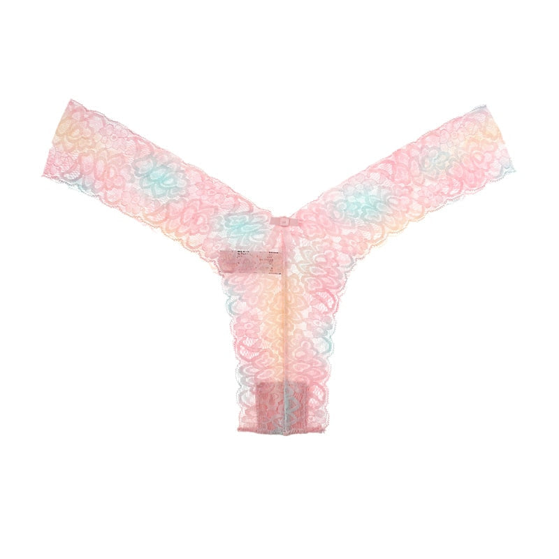 FLOWERS THONGS - IMAGE COLOR 1 / S / CHINA|1PC