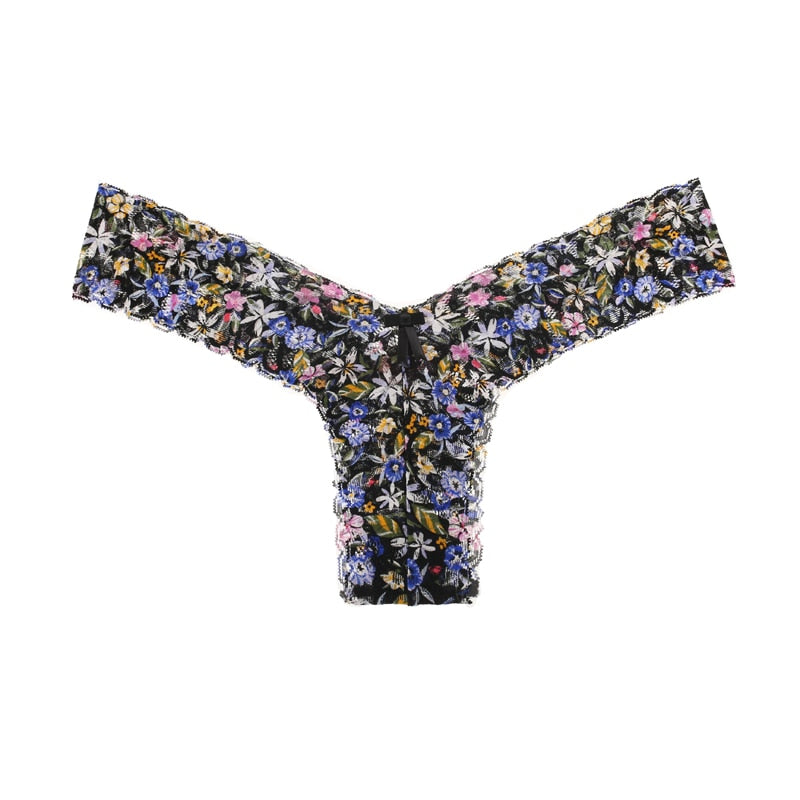 FLOWERS THONGS - IMAGE COLOR 2 / S / CHINA|1PC
