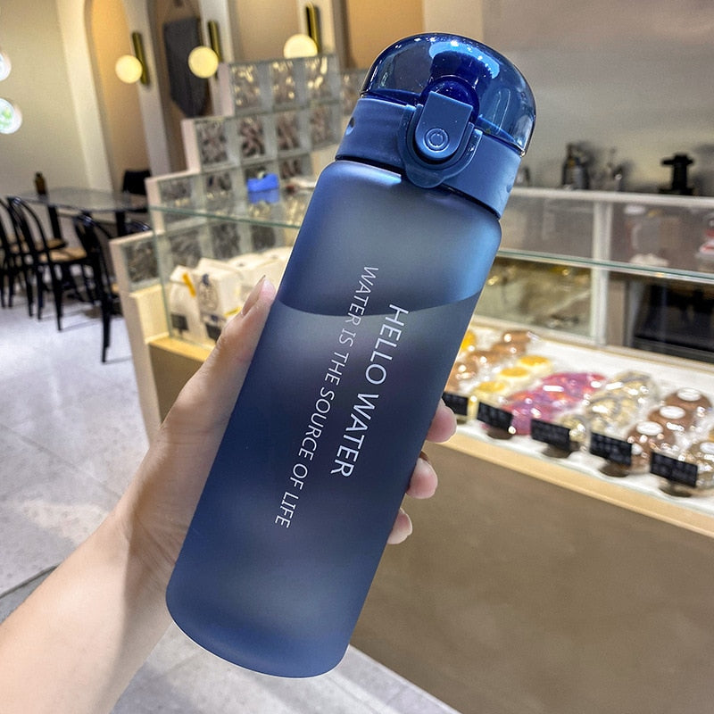 PORTABLE WATER BOTTLE - FROSTED BLUE