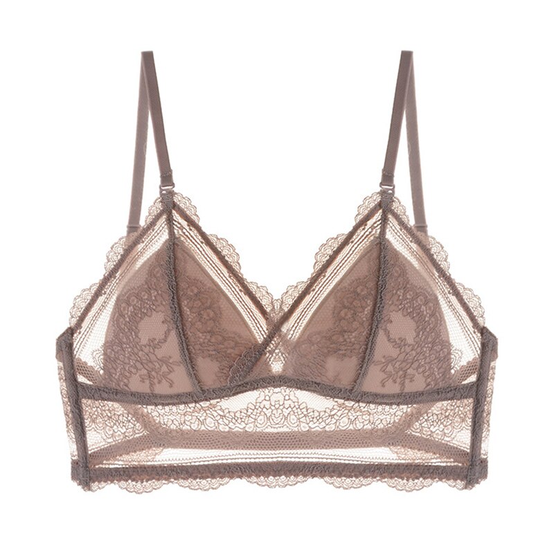 FRENCH STYLE SOFT BRALETTE - BEAN PINK / S