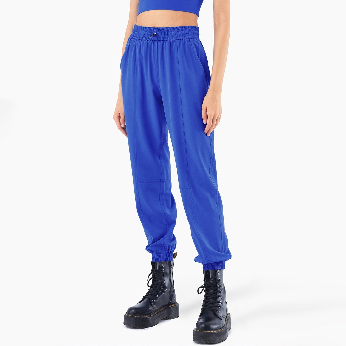 LOOSE TRAINING TROUSERS - S / BLUE